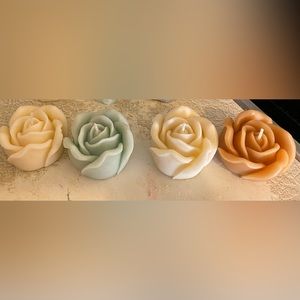 Rose candles